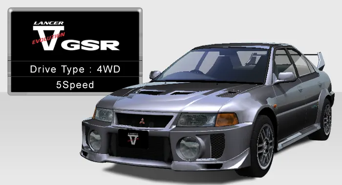 LANCER EVOLUTION V GSR (CP9A) - 湾岸ミッドナイト MAXIMUM TUNE